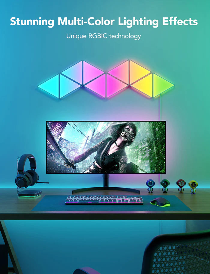 Govee Glide Triangle triangular colored light panel [Hong Kong licensed product] 