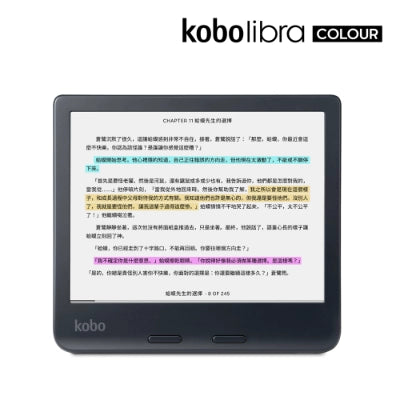 Rakuten Kobo 樂天Kobo Libra Colour 7吋彩色電子書閱讀器【平行進口】