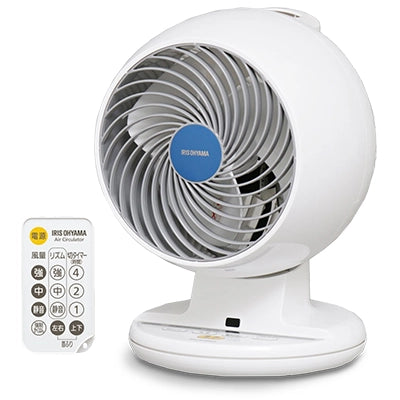 IRIS OHYAMA PCF-C18T white air convection silent circulation fan [Hong Kong licensed]