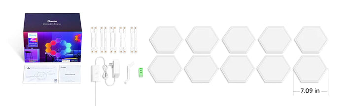 Govee Glide Hexa Hexagonal Colored Light Panel [Licensed in Hong Kong] 