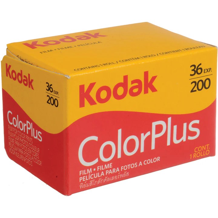 Kodak ColorPlus 200 ISO 36exp 135 color negative film