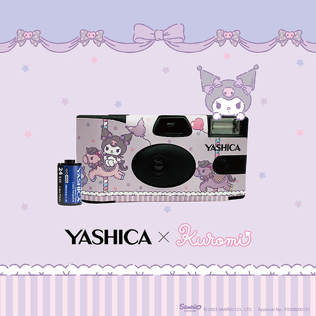 Yashica 雅西卡 一次性菲林相機 聯名款【香港行貨】Kuromi Playground