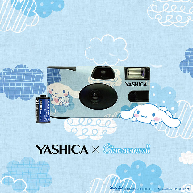 Yashica 雅西卡 一次性菲林相機 聯名款【香港行貨】Cinnamoroll Fluffy World