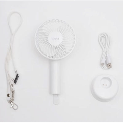 Siroca 5 Ways USB Rechargeable Portable Fan SF-H271 [Licensed in Hong Kong]