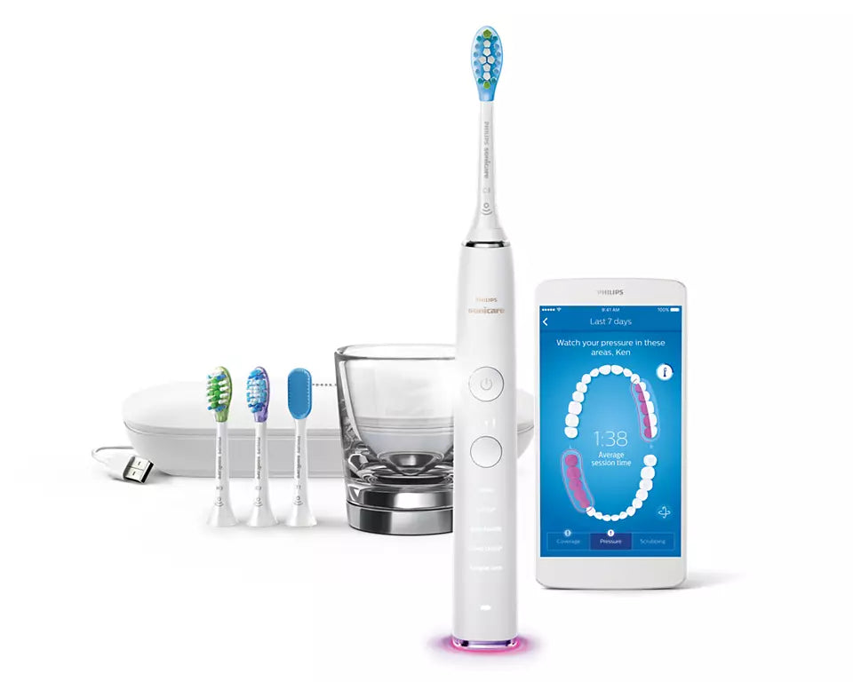 Philips Sonicare DiamondClean Smart 9500 系列 聲波震動牙刷【香港行貨】 - eDigiBuy