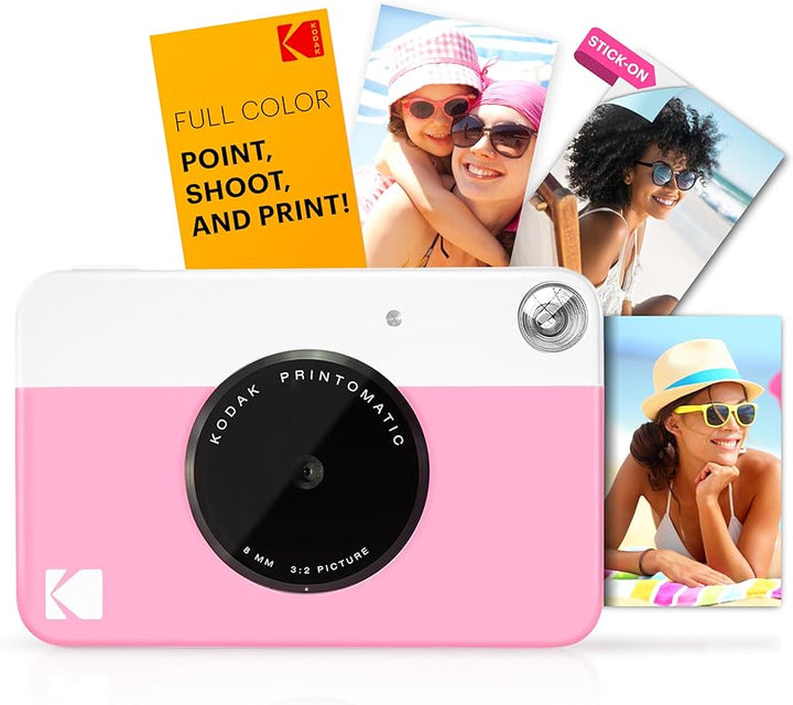 Kodak Printomatic 復古即影即有相機 Pink【香港行貨】