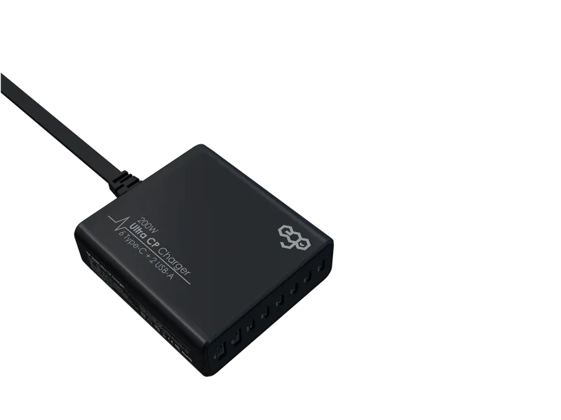 EGO 200W Ultra CP 8USB GaN Charger [Licensed in Hong Kong] 