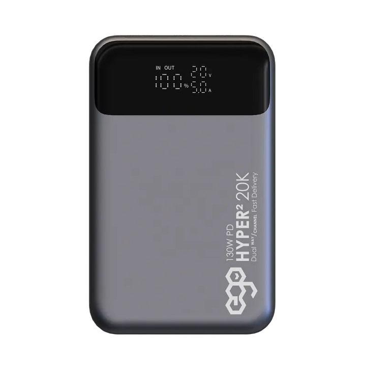 EGO HYPER² 20K 20000mAh 130W PD 行動電源【香港行貨】