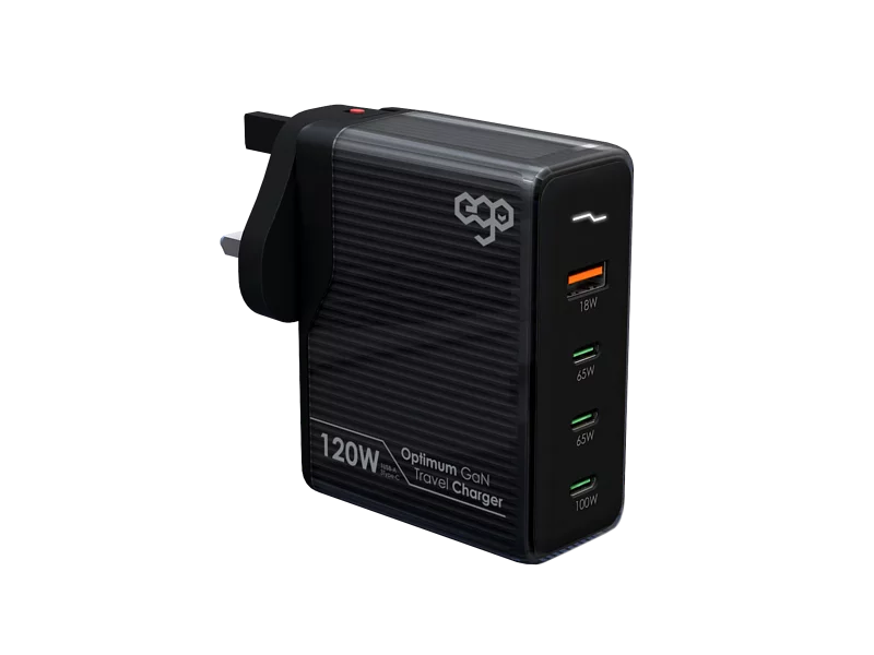 EGO 120W Optimum GaN 4USB 旅行充【香港行貨】