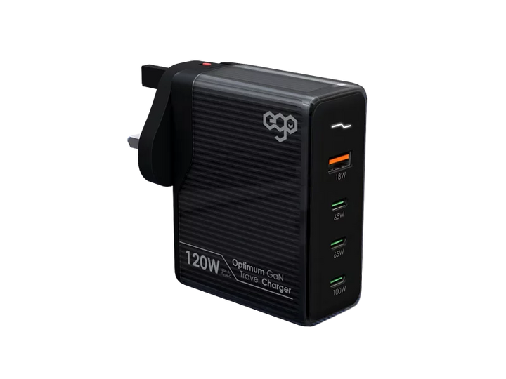 EGO 120W Optimum GaN 4USB 旅行充【香港行貨】