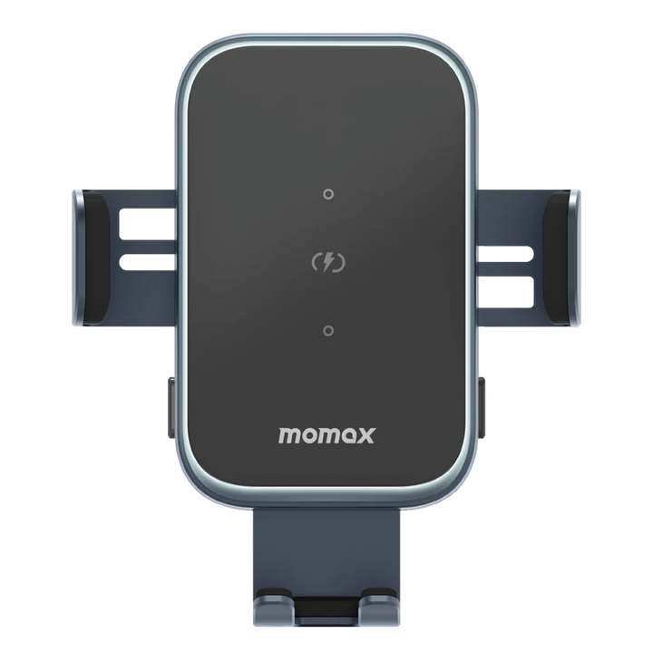 Momax Q.Mount Smart 6 Dual Coil Wireless Car Charging Stand (Space Gray) CM26E [Licensed in Hong Kong]