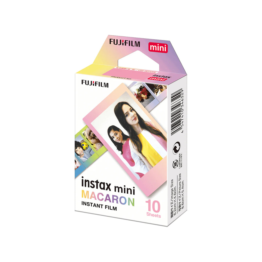 [In Stock] Fujifilm Instax Mini Fujifilm Instant Film Photo Paper 10 Macaron