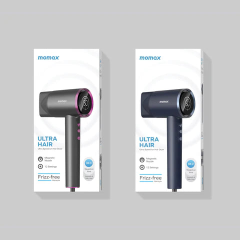 Momax ULTRA HAIR Negative Ion High-Speed ​​Hair Dryer [Licensed in Hong Kong]