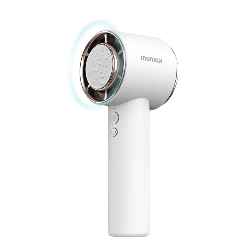 Momax Ultra Freeze Ice Handheld High Speed ​​Fan (White) IF15W [Hong Kong Licensed] 