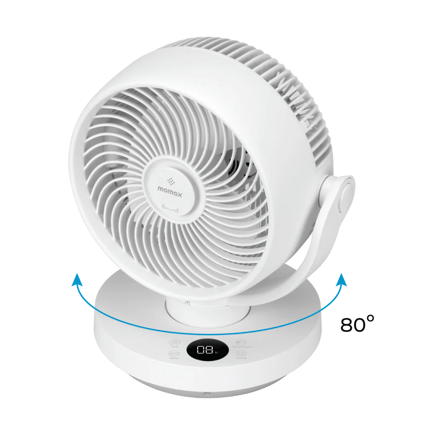 Momax Airoma 3D air circulation fan (white) IF16UKW [Hong Kong licensed product] 