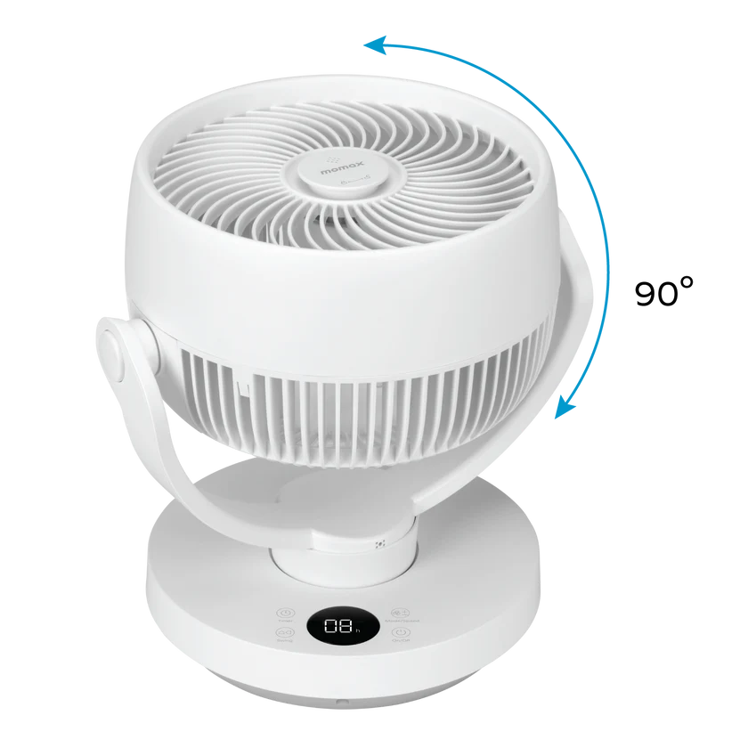 Momax Airoma 3D air circulation fan (white) IF16UKW [Hong Kong licensed product] 