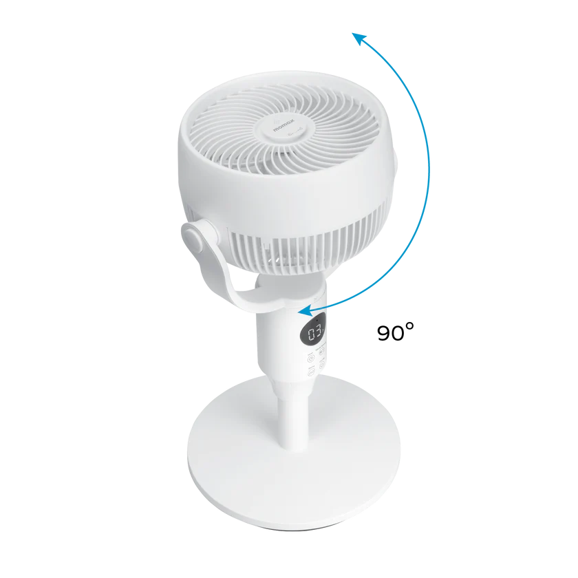 Momax Airoma Tower 3D floor air circulation fan (white) IF17UKW [Hong Kong licensed] 