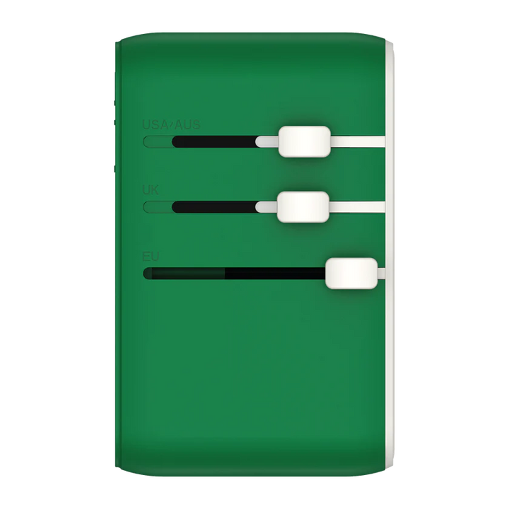 Momax 1-World+ 25W GaN 3-socket built-in USB-C charging cable + AC travel charging socket UA20UK [Licensed in Hong Kong] 