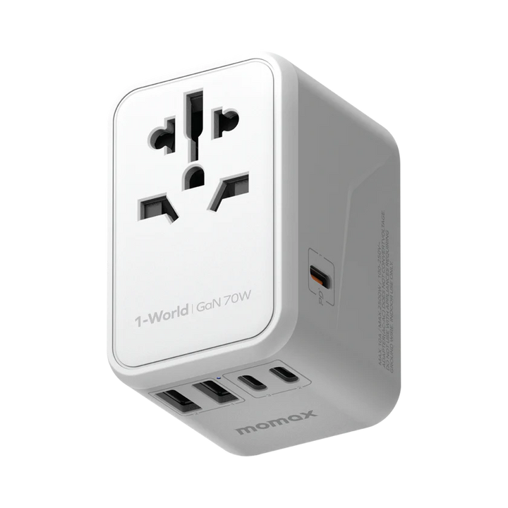 Momax 1-World 70W GaN Convenient Travel Socket UA8AUK [Licensed in Hong Kong]