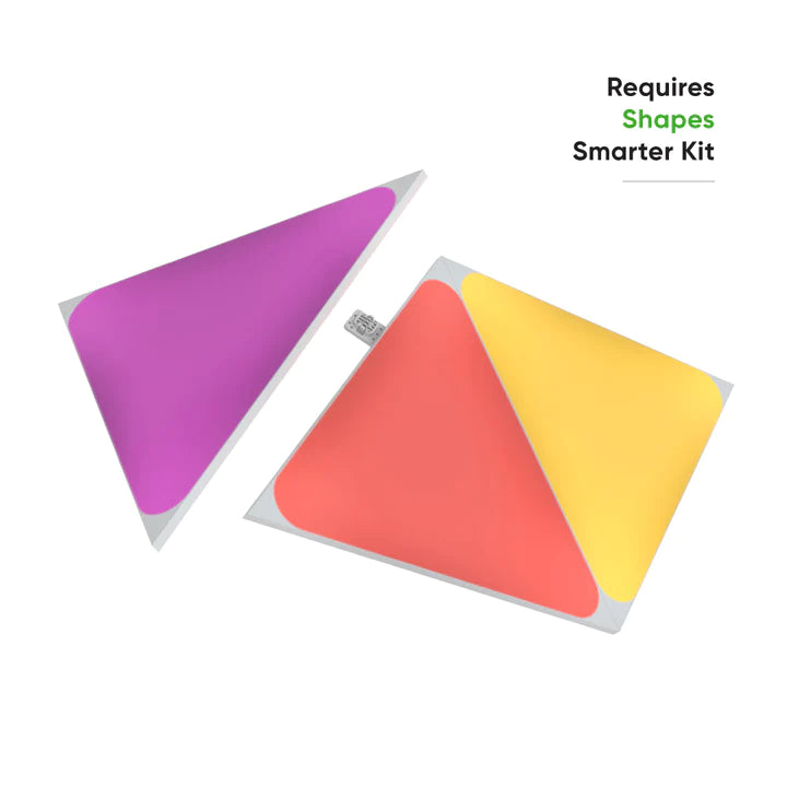 Nanoleaf Shapes Triangles Expansion Kit 三角形智能燈板擴充裝(3塊)【香港行貨】 - eDigiBuy