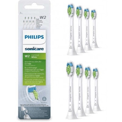 Philips 飛利浦HX6068 Sonicare W2 Optimal White 標準型聲波牙刷刷頭 8支裝 - eDigiBuy